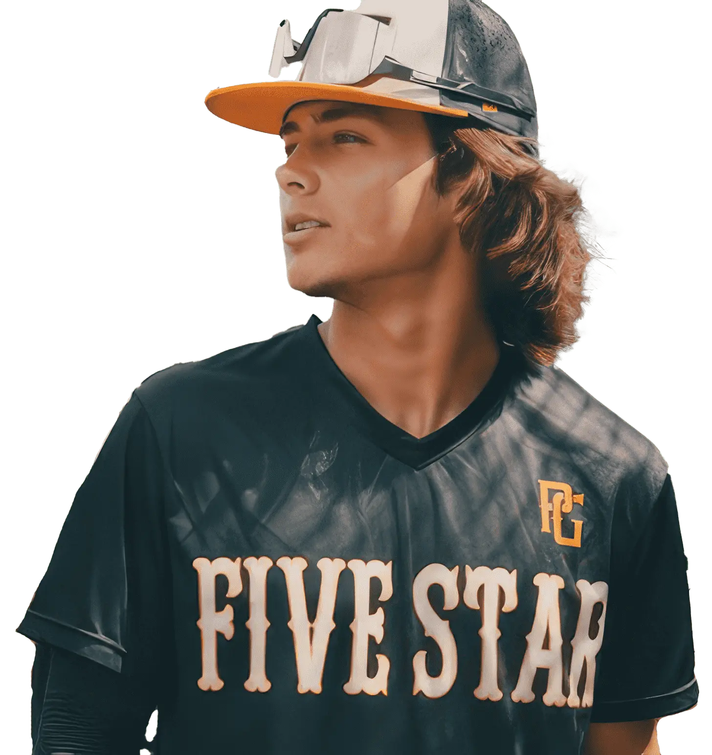A baseball player